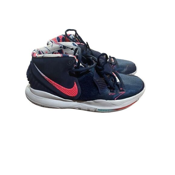 Nike Kyrie 6 USA Midnight Blue Sz 8 - Picture 11 of 12